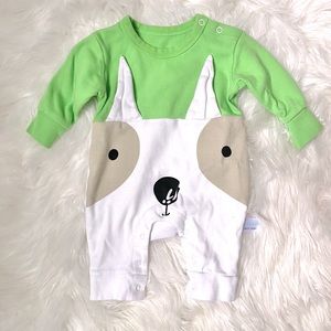 Dog Face Romper 🐶